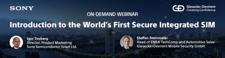 On-Demand Webinar Introducing the world’s first secure integrated SIM (iSIM)